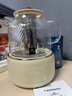 World Kitchen康宁养生壶 全玻璃恒温壶煮茶壶煮茶器1L 办公室热牛奶神器保温壶家用花茶壶烧水壶电热水壶煮水壶 【茶漏+炖盅款】【24小时预约丨自动保温】 1L 实拍图