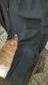 吉普JEEP超薄冰丝休闲裤男高弹力夏季薄款宽松直筒顺滑透气运动卫裤子 Jp9995黑色 夏季薄款 2XL （适合160斤~170斤） 实拍图