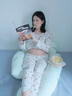 佳韵宝（Joyourbaby）孕妇枕护腰侧睡枕多功能u型孕妇抱枕孕妇睡觉神器 凉感莱赛尔款  实拍图