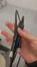 山泽USB3.0公对公延长线 双头USB移动硬盘盒数据传输线 笔记本散热器机顶盒连接线 黑色3米TAM-30 实拍图