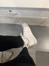 乔丹男鞋板鞋运动鞋皮革面空军一号休闲百搭厚底增高小白鞋 实拍图