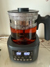 志高煮茶器养生壶保温一体喷淋式黑茶蒸茶壶蒸汽电热烧水煮水花茶养生玻璃全自动多功能烧茶壶 蒸茶滤网款 1.3L 实拍图