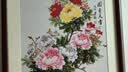 紫腾随轩新中式牡丹花开富贵装饰画客厅餐厅背景墙画卧室床头挂画壁画 图13 40*40cm（有机玻璃） 实拍图