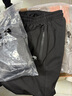 JEEP SPIRIT吉普运动裤男春秋季休闲裤中青年纯色宽松长裤 深灰直筒 XL 实拍图