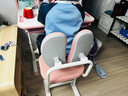 下一章儿童学习桌小学生家用写字书桌小孩写作业专用桌子可升降桌椅套装 至尊粉【高书架+海绵椅+阅读板+锂电灯+矫姿器】 实拍图