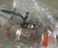 潜水艇（Submarine）F3012-11黄铜加厚三角阀八字阀陶瓷阀芯红蓝标国标4分6冷+5热11只 实拍图