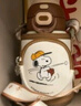 史努比（SNOOPY）儿童保温杯带杯套316不锈钢幼儿园直饮水壶男女学生双饮吸管水杯 实拍图