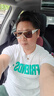 BURBERRY博柏利太阳镜明星款镜框字母男女巴宝莉墨镜情人节礼物4291 3007H 实拍图