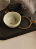尚言坊 茶道六君子套装功夫茶具配件大全茶夹子茶勺茶针养壶笔刷茶盘刮 6天福佛手茶道组六配件+茶巾 实拍图