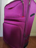 竹貂行李箱耐磨牛津布28英寸大容量男拉杆箱女万向轮旅行箱密码箱皮箱 紫色-耐磨牛津布 28英寸 【大尺寸，长期出行选择】 实拍图