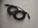 绿胜type-c数据线100W快充6A超充typec充电线适用华为mate50荣耀nova小米vivo安卓oppo手机USB充电器 黑色【充满智能断电】【两条装】 2M 实拍图