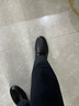 老人头（LAORENTOU）皮鞋男商务休闲鞋头层牛皮打孔鞋耐滑耐磨镂空男鞋 LL12130 黑41 实拍图