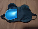 爱拉屋优睡眠眼罩搞笑眼罩遮光热冷冰敷立体动漫眼罩男女卡通可爱午休睡觉 小熊圆眼【三件套】成人儿童通用 实拍图