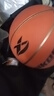 儿童篮球5号7号篮球小学生专用中学生考试幼儿园训练篮球高弹耐用 LKS橘色【7号篮球】高弹耐用 配【球袋+打气筒+球针网兜】 实拍图
