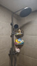 九牧（JOMOO）淋浴花洒套装枪灰自动除垢喷枪淋浴器36633-526/HBS-1 实拍图