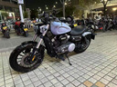 二手奔达金吉拉300太子复古巡航V缸灰石300哈雷燃油摩托车可上牌 黑色 实拍图