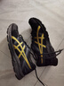 亚瑟士ASICS男子缓震透气跑鞋 GEL-CONTEND 4 黑色/金色 40.5  实拍图