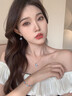 弗莱德雷顿轻奢手链女海洋之心时尚饰品送女友老婆520母亲节生日礼物刻字 海洋之心奥地利蓝钻手链豪华礼盒 实拍图
