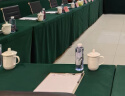 陶相惠 茶杯陶瓷杯办公杯会议杯带盖10只套装开会杯子商务会议水杯350ml 实拍图