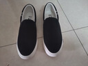 回力男鞋帆布鞋低帮百搭休闲鞋简约一脚蹬户外板鞋 WXY-903 黑色 42 实拍图