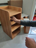 京晴家居（TSING FURNITURE）窄床头柜小型尺寸柜子迷你简约现代置物储物卧室简易夹缝床边柜 生态板北欧枫木色三抽30cm 晒图有礼 实拍图