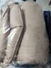 斯诺曼加厚高档100支贡缎进口95白鹅绒羽绒被芯冬被子1.8*2.2m卡其1100g 实拍图