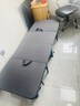 甄严选折叠床午休单人床躺椅行军床办公室午睡床医院陪护床四折床简易床 【加厚海绵】四折叠70*190-附8轮 实拍图