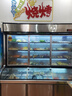 玖意三温点菜柜烧烤饭店麻辣烫展示柜冷藏冰柜商用蔬菜水果串串冷藏冷冻保鲜柜立式陈列柜熟食凉菜卤菜 全钢全铜移门款 备货下单【单拍不发货】 实拍图