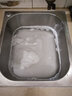 惜度国标304不锈钢小单槽水斗台上洗菜盆阳台水槽洗衣池一体S4237 实拍图