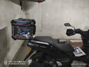 星骑侠裂行pcx160摩托车尾箱uy125uu铝合金尾箱巧格i电动车小牛n1后备箱 50升勇者无畏黑+内衬+快拆底座 实拍图
