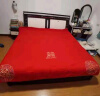 南极人（Nan Ji ren）新娘结婚被子婚礼喜被大豆纤维双喜被子陪嫁送礼红色被芯结婚 喜结良缘【喜迎门】 200*230cm  4斤【配高档手提包】 实拍图