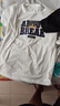 京峋短袖t恤男夏季潮款五分袖学生男装衣服百搭港风半袖打底衫男体恤 THEY黑色+AB白色 XL 【建议体重110-140斤左右】 实拍图