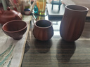 百年利永宜兴紫砂杯纯手工原矿龙血砂主人杯品茗杯紫砂杯泡茶杯功夫茶具 套装 实拍图