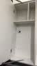 欧贸床上书桌大学生宿舍神器上铺悬空寝室懒人桌下铺电脑桌折叠床上桌 悬挂款暖白色（升级带锁款） 实拍图