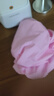 品之德PTH020 工作帽子女车间工厂防尘透气包头松紧卫生餐饮厨师帽 可水洗涤棉 粉色2个装 实拍图
