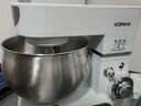康佳（KONKA）厨师机家用小型多功能面粉奶油搅拌机和面机全自动揉面机商用打蛋器多功能活面5升 KM-993 【冰袋款】5升1200W白色厨师机 实拍图