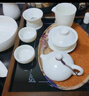 苏氏陶瓷（SUSHI CERAMICS）羊脂玉白瓷功夫茶具套装三才盖碗泡茶壶茶洗大套礼盒装节日礼物 实拍图