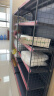 乐企超市货架展示架便利店货物架药店小卖部零食店文具店置物架子展柜 五层主架（升级加厚） 单面【长72*宽42*高130cm】 实拍图