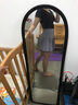 欧贝汐半身裙女百褶裙春夏春秋冬季裙子A字半裙学生j格裙学院风女装短裙 藏青色 M 实拍图