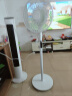 美的（Midea）【幸运草安睡风扇1S】家用轻音立式声控电风扇柔风遥控落地扇台式桌面小型大风量一级能效抗菌电扇 实拍图