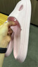 【踩屎感居家拖鞋】浴室男女拖鞋轻便防滑居家凉拖鞋鞋子男 粉红色-女 36-37偏小一码 实拍图