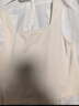 百图betu女装春夏新款小背心修身舒适针织百搭单品背心女2502T02 白色 M 实拍图