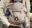 ERGObaby二狗背带breeze全新升级透气系列四式婴儿背带抱娃神器原装进口 【热卖爆款】breeze自然米送儿童袜 实拍图