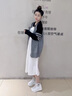 啄木鸟真皮内增高女鞋厚底松糕小个子百搭秋季休闲小码小白鞋板鞋旅游鞋 棕色跟高八厘米 36 实拍图