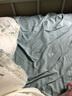 雅鹿水洗棉四件套小清新印花被套床单可水洗单人宿舍被罩四季床上用品 仙草【柔软舒适 贴肤好眠】 1.5m 床单款 四件套-被套150*200cm 实拍图