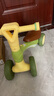 巧乐熊儿童平衡车1一3岁入门减震滑步车婴儿助学步四轮平衡车宝宝滑行车 格林绿【限位转向+轻车身+音乐】 实拍图