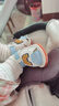 巴布豆夏季新款女童鞋小童鞋子男婴儿童学步凉鞋软底宝宝叫叫鞋包头防踢 QQA810蓝色 16码内长11.5厘米 实拍图