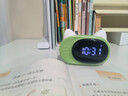 波比熊AI智能闹钟时间管家t7多功能语音初高中学生专用起床神器同步1-9年级教材 T7清新绿 1-9年级新版同步教材 实拍图