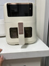 LOTOR徕多炸烤箱家用多功能空气炸锅台式小型烧烤一体机大容量可视电炸锅 米白色智能可视款 5L 实拍图