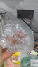 美家生活 宾馆酒店一次性浴帽透明条形塑料加厚PE独立包装酒店用品50个 实拍图